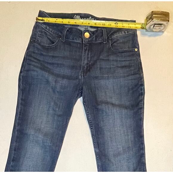 Wrangler Women’s 9/10x32 Straight Leg Jeans Dark Wash Cowboy Carter Ranchcore - Picture 3 of 13